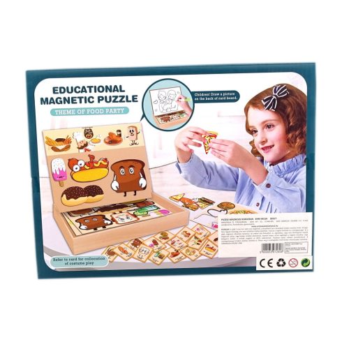 Puzzle csomag dobozban - mágneses - 82617