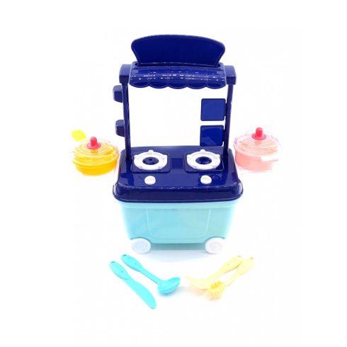 Étkezős kocsi szett - gurulós - 82720