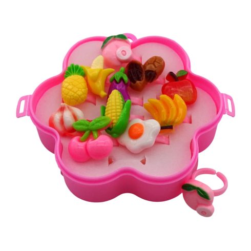 Gyűrűk műanyag dobozban, 82801