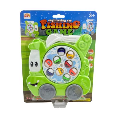 Horgász játékszett lapon, elemes, 82873