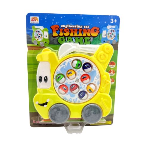 Horgász játékszett lapon, elemes, 82873