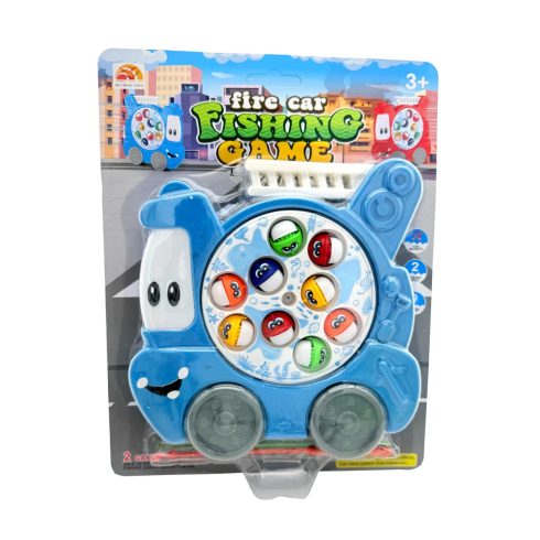 Horgász játékszett lapon, elemes, 82874