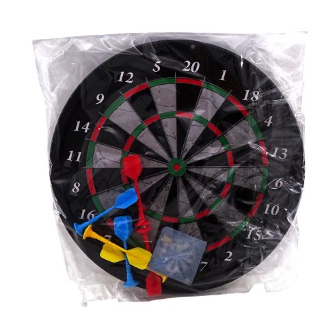 Darts játékszett zacskóban, mágneses, 30 cm, 82888