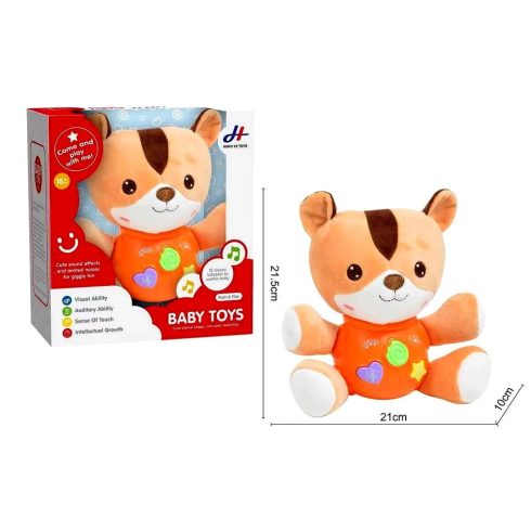 Mókus bébijáték dobozban, elemes, 82972