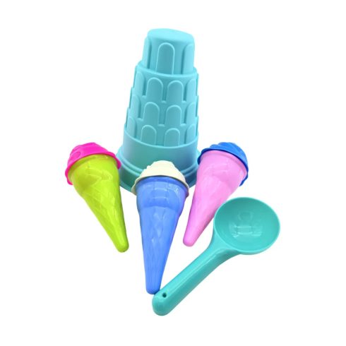 Homokozó szett hálóban, fagyis, 83000