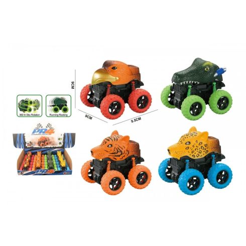 Autó állatos - átfordulós - 90078