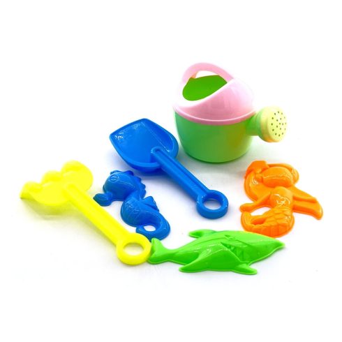 Homokozó szett + locsoló hálóban - 90285