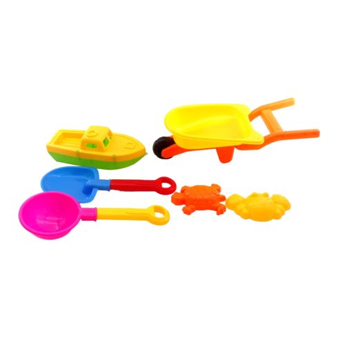 Homokozó szett + talicska hálóban - 90297