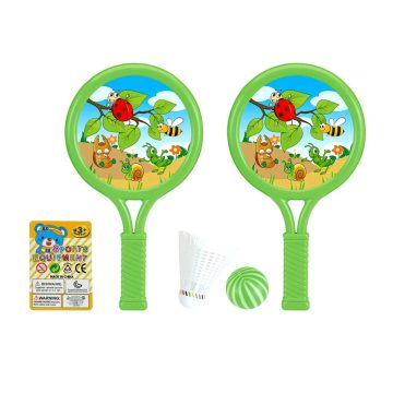 Konga ütő szett hálóban - 30 cm - 90339