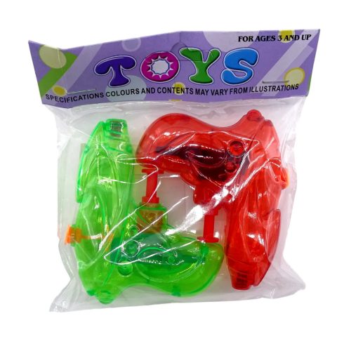 Vízipisztoly zacskóban - 14 cm - 2 darabos csomag - 90380