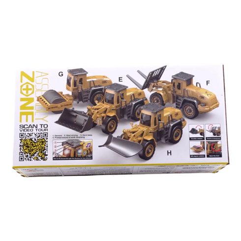 Szerelős munkagép dobozban - elemes - 90643