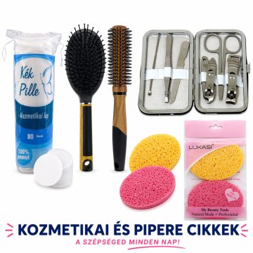 Kozmetika, pipere cikk, divat